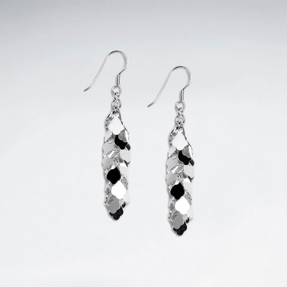 Glamorous Gradual Drop Chandelier Earrings