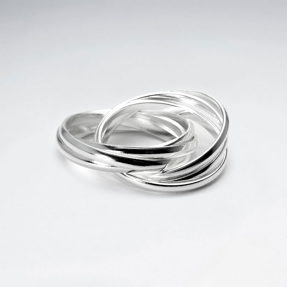Sterling Silver Twist Ring