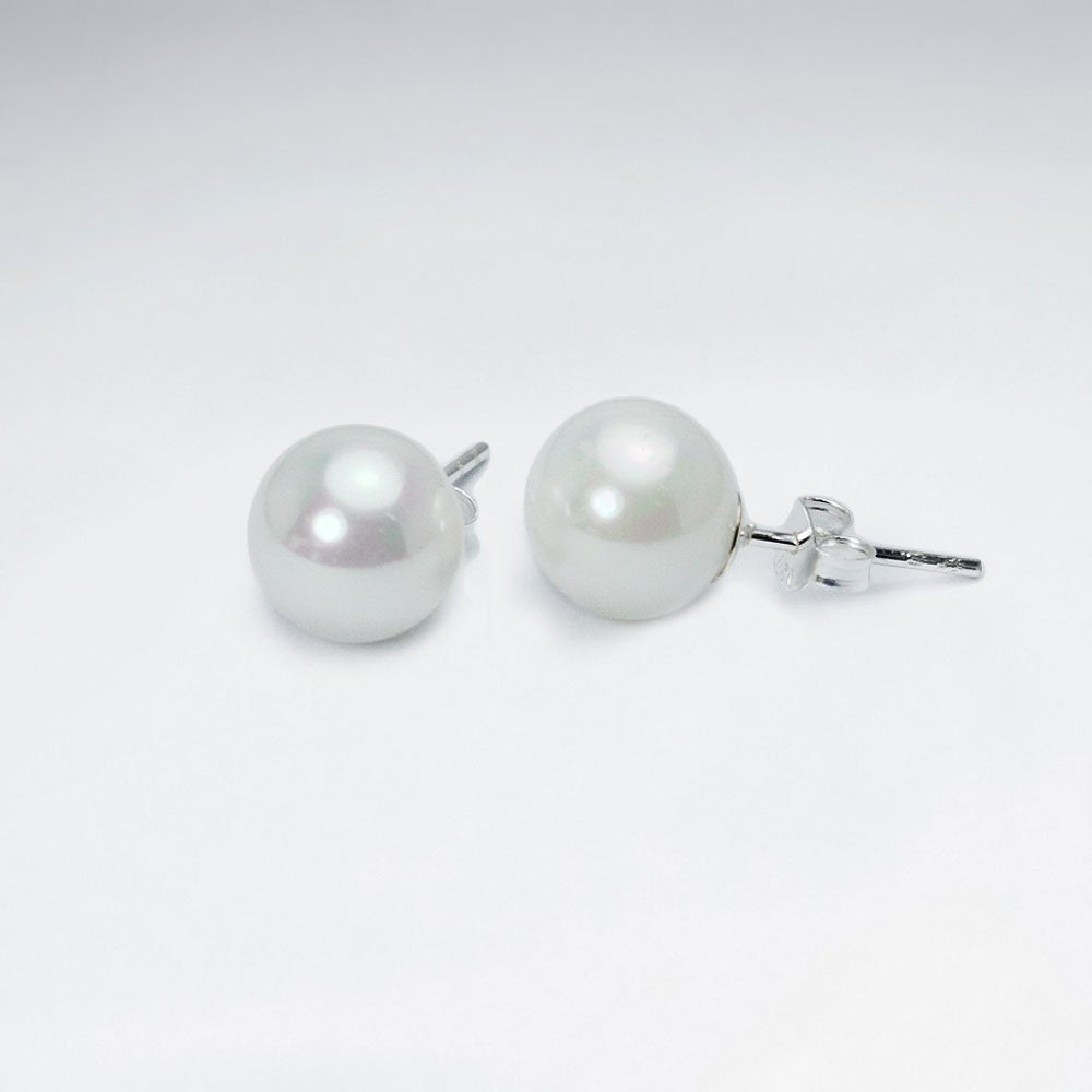 8 mm Imitation White Pearl