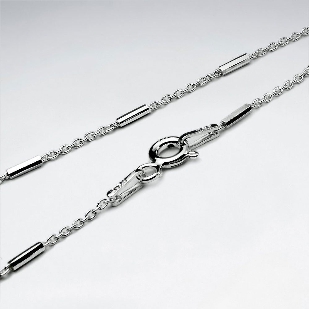 Cane Cable 925 Silver Chain