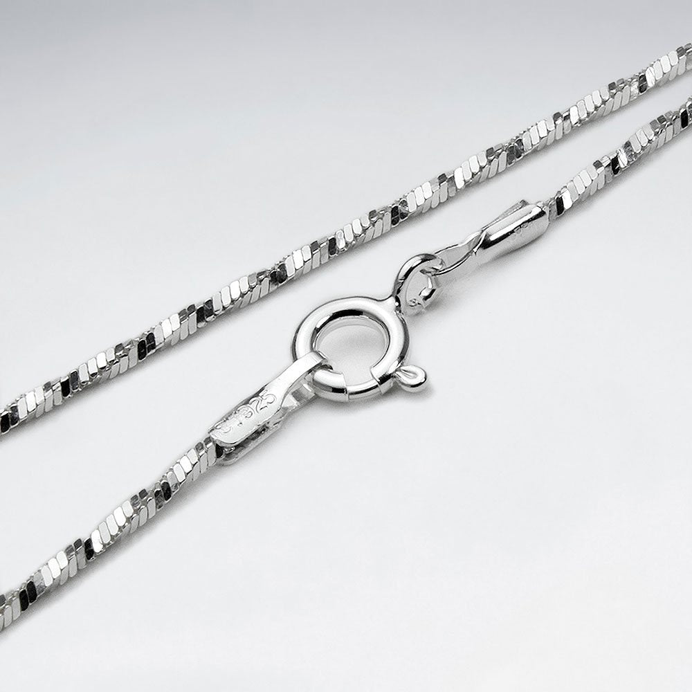Twisted 925 Silver Chain