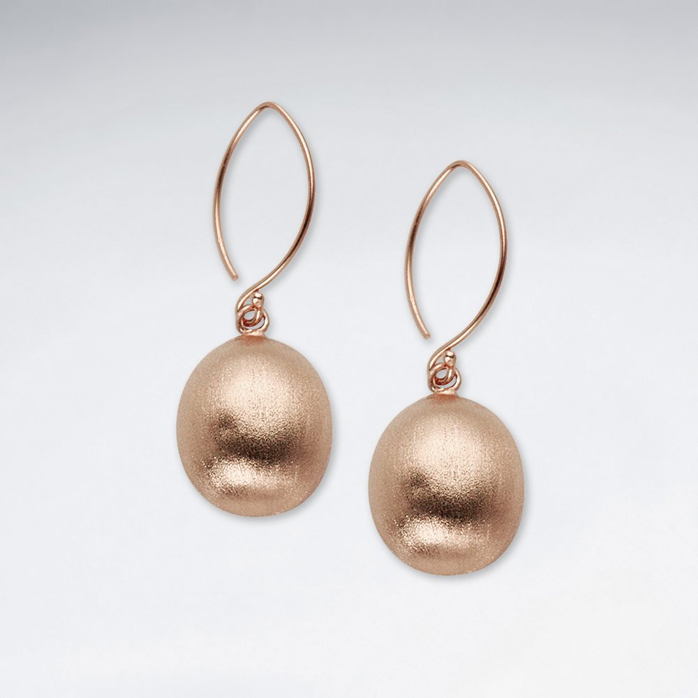 Enchanting Matte Ball Drop Earrings