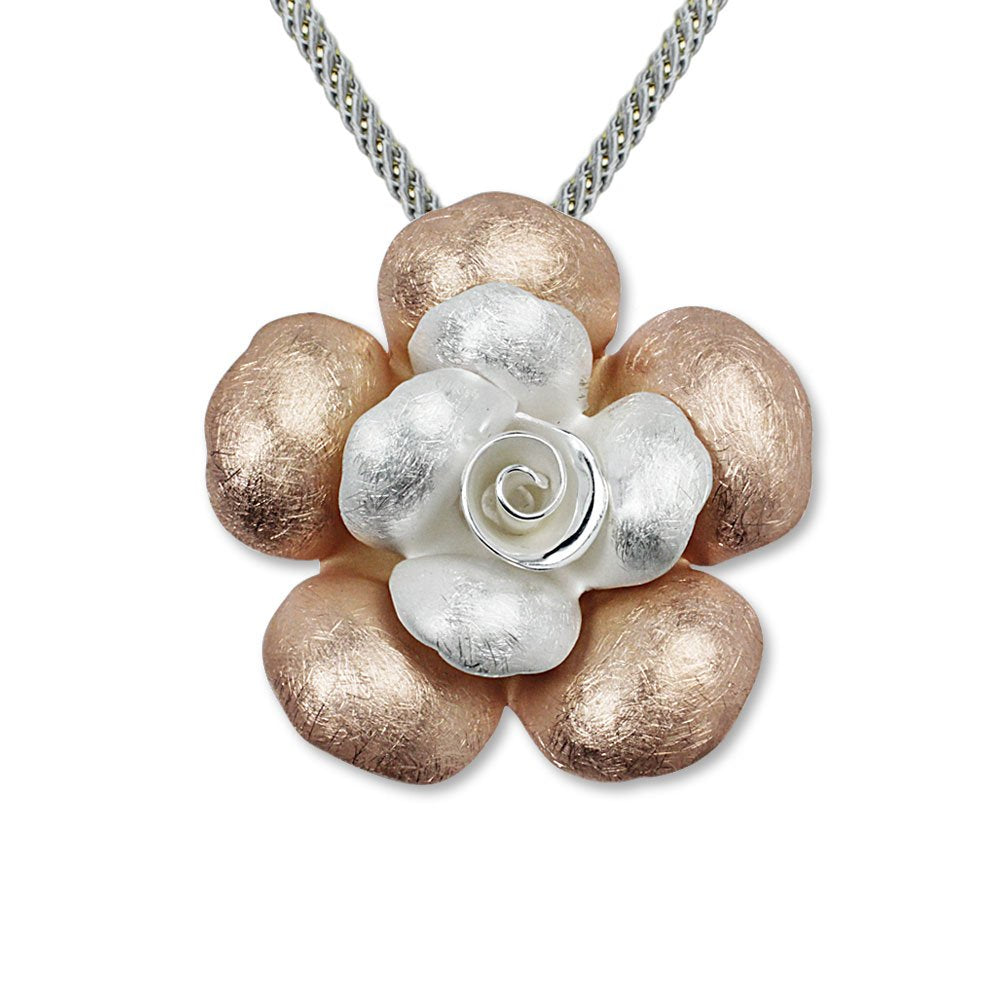 Gold Standard Signature Flower Pendant