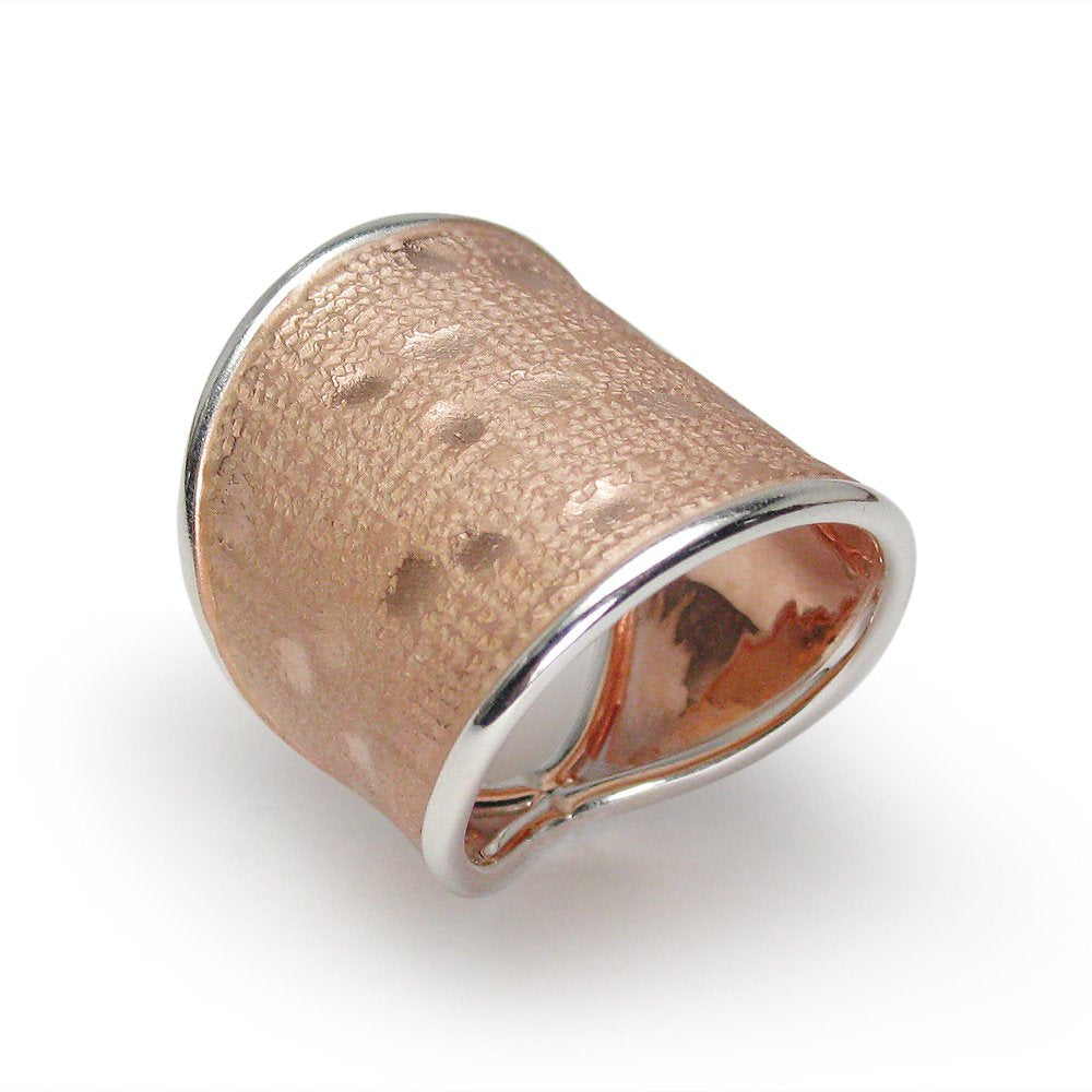 Modern Luxe Tapered Sterling Silver Ring