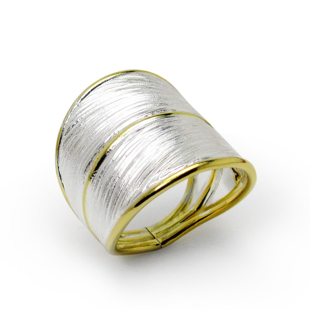 Modern Infusion Fashion Ring in Sterling Silver