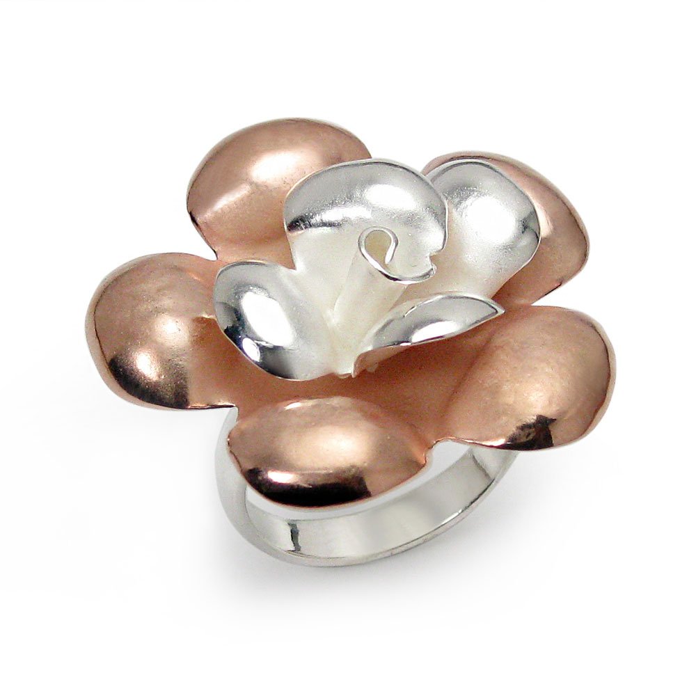 Garden Whimsy Sterling Silver Flower Blossom