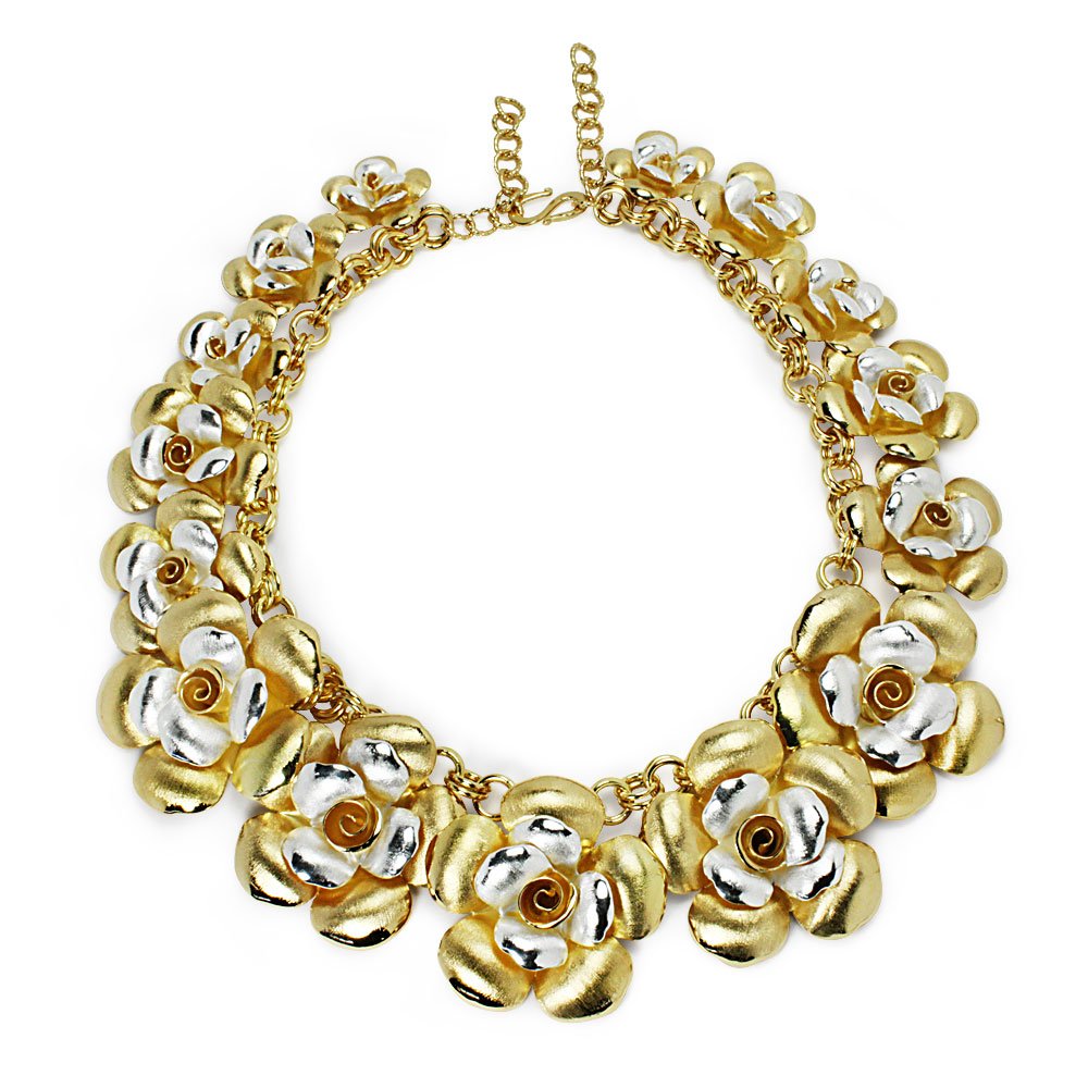 Floral Wreath Necklace