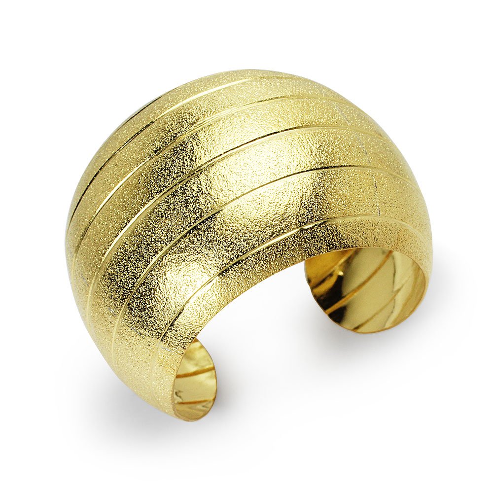 Winning Sterling Silver Chunky Cuff Bracelet