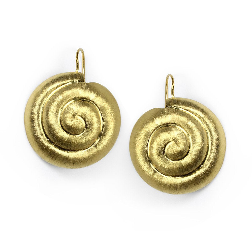 Sea Shells Illusions Sterling Silver Statement Earrings