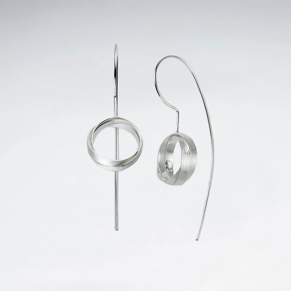 Sterling Silver Ring Hoop Earrings