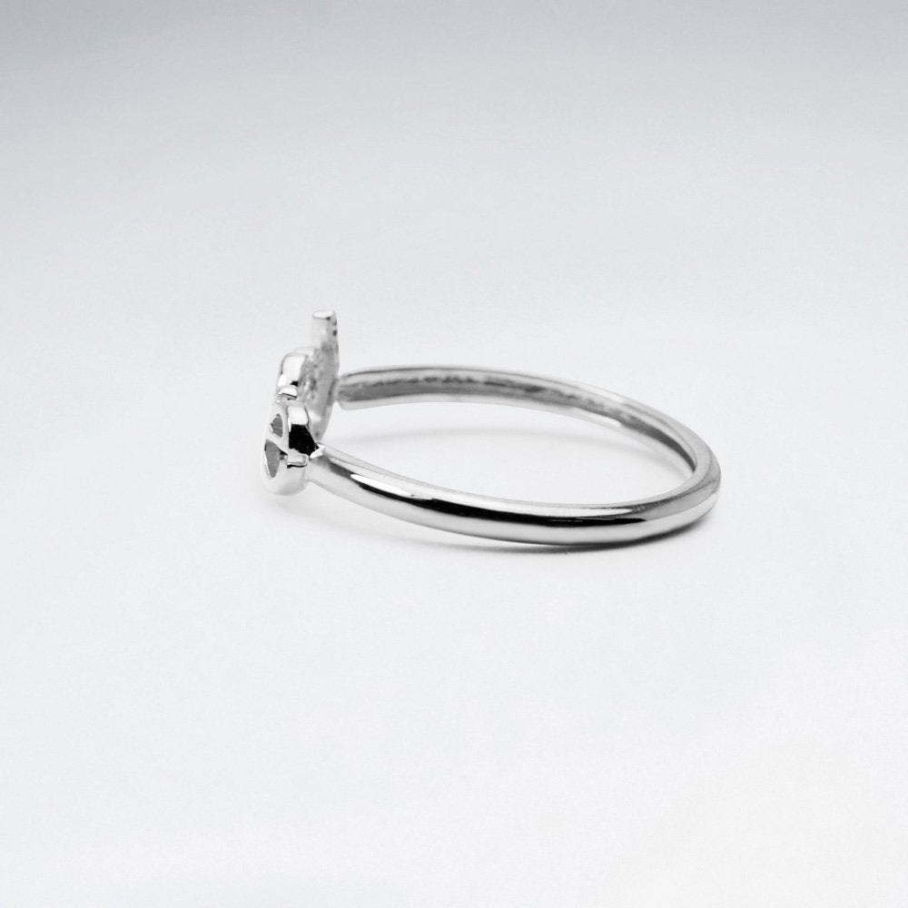 Sterling Silver "LOVE" Ring