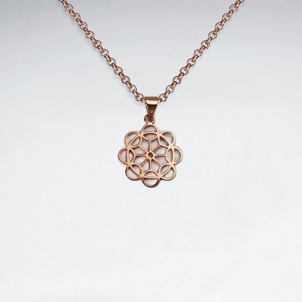 Sterling Silver Ornamental Openwork Pendant