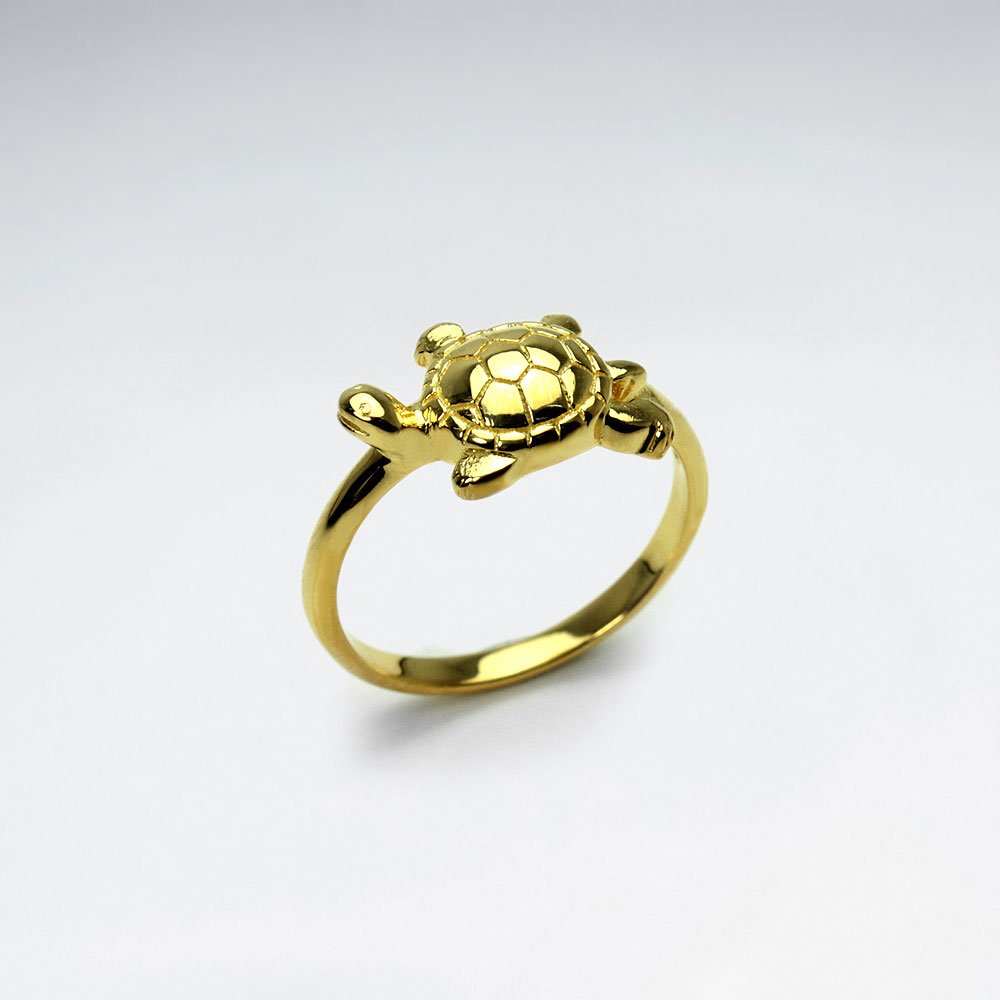 Sterling Silver Tortoise Ring