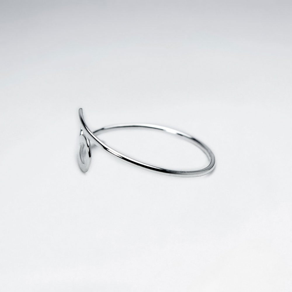 Minimalist Mod Sterling Silver Ring