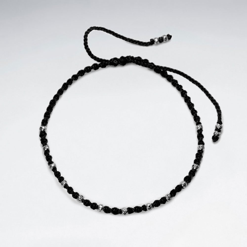 Nylon Cord Twisted Bracelet