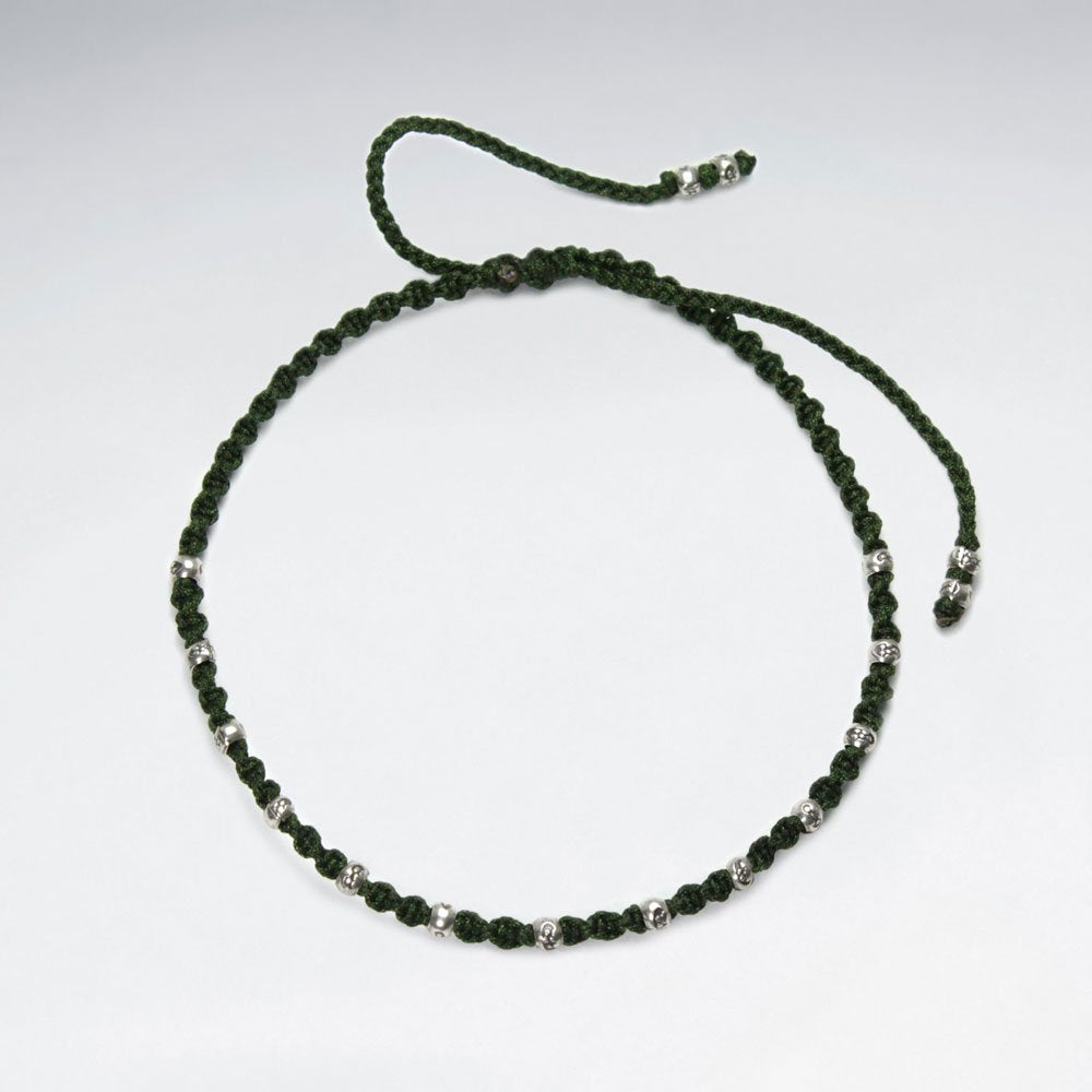 Nylon Cord Twisted Bracelet