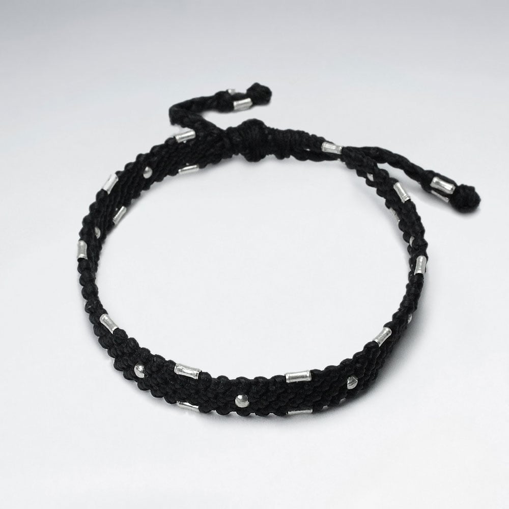 Thick Black Wax Cotton