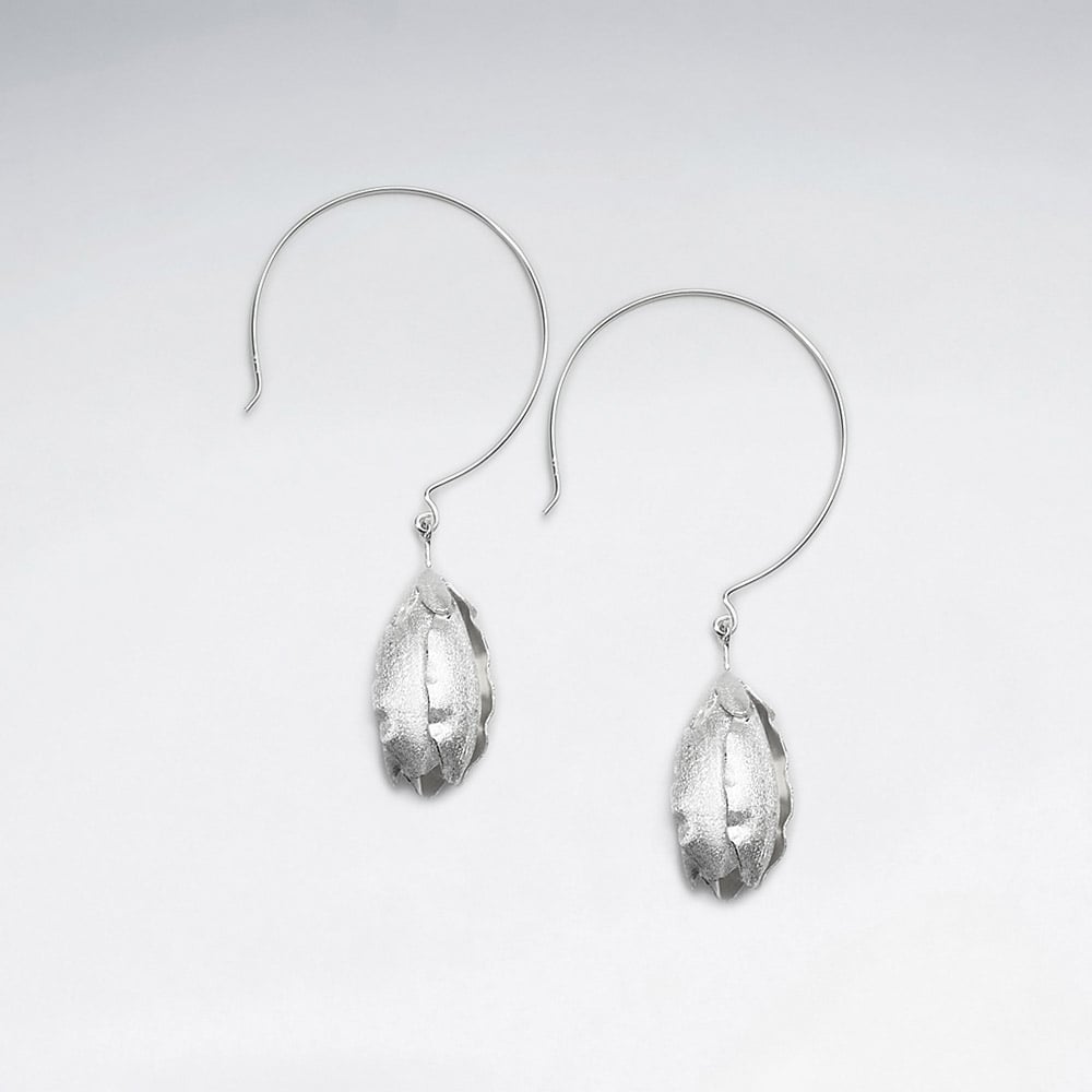 Sterling Silver Dainty Drop Earrings