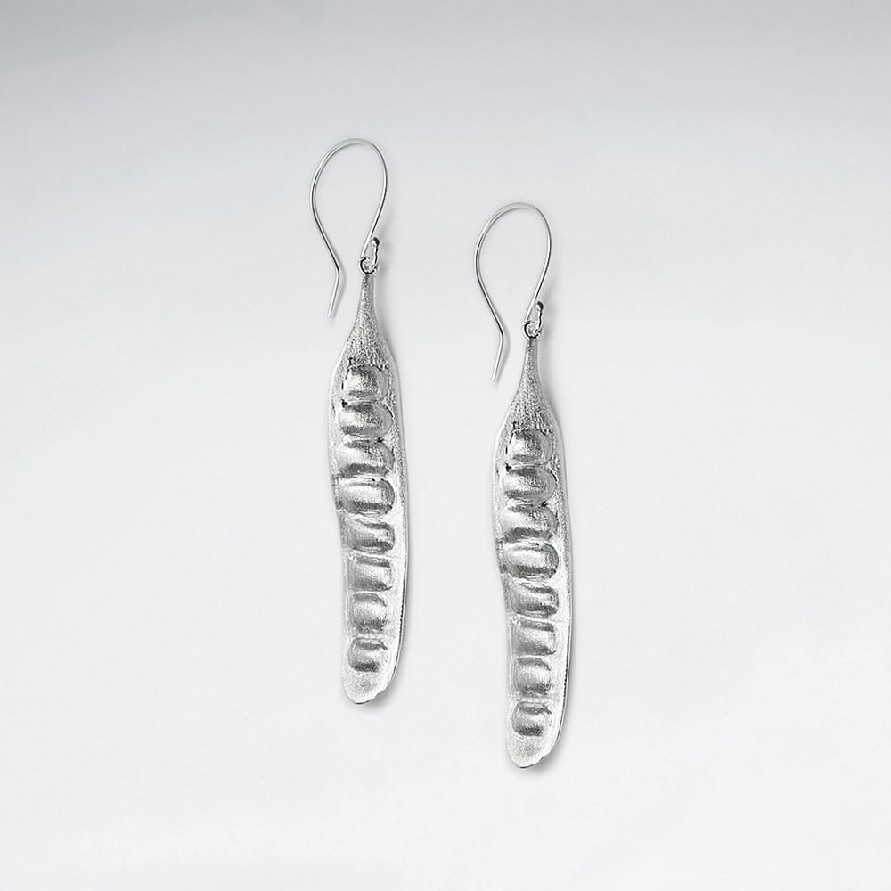 Sterling Silver Peas in a Pod Earrings