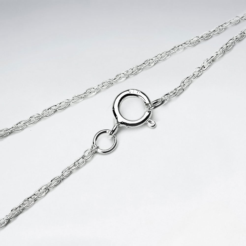 Double Soldered 925 Silver Chain
