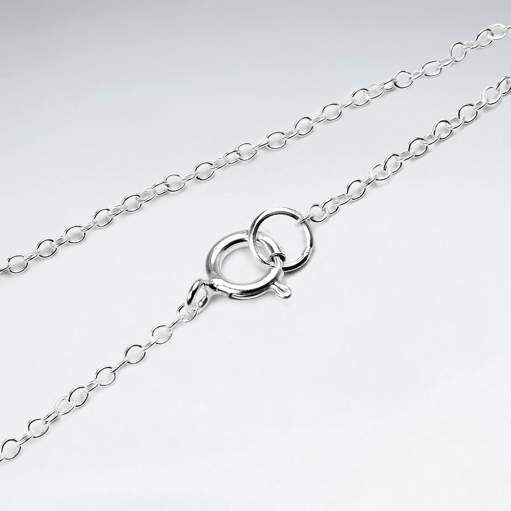 Far Round 925 Silver Chain