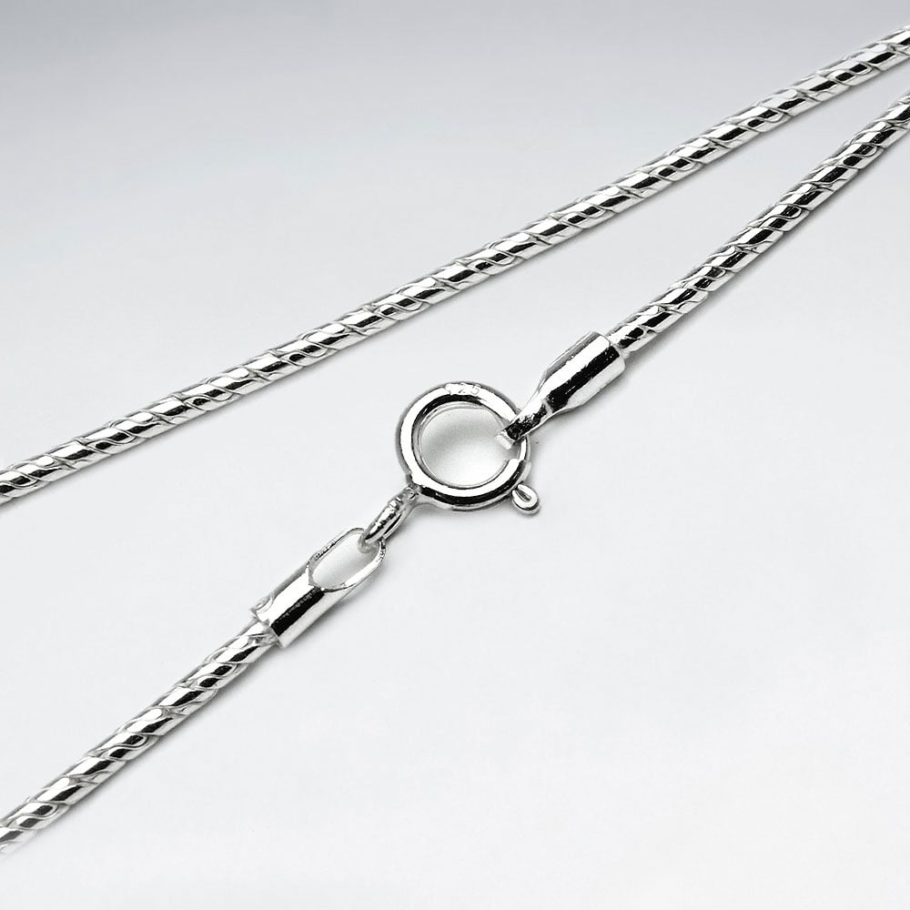 Round Cable 925 Silver Chain