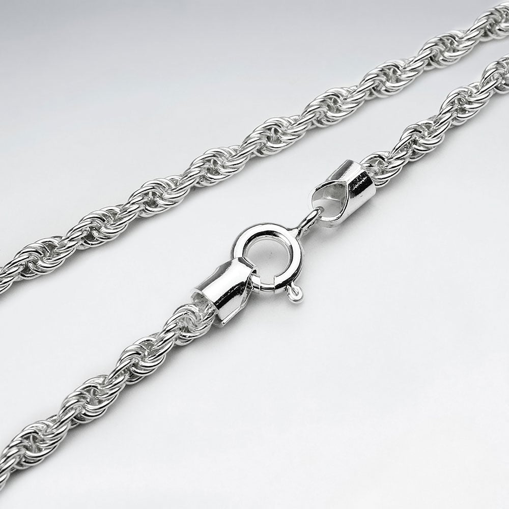 Loose Rope 925 Silver Chain