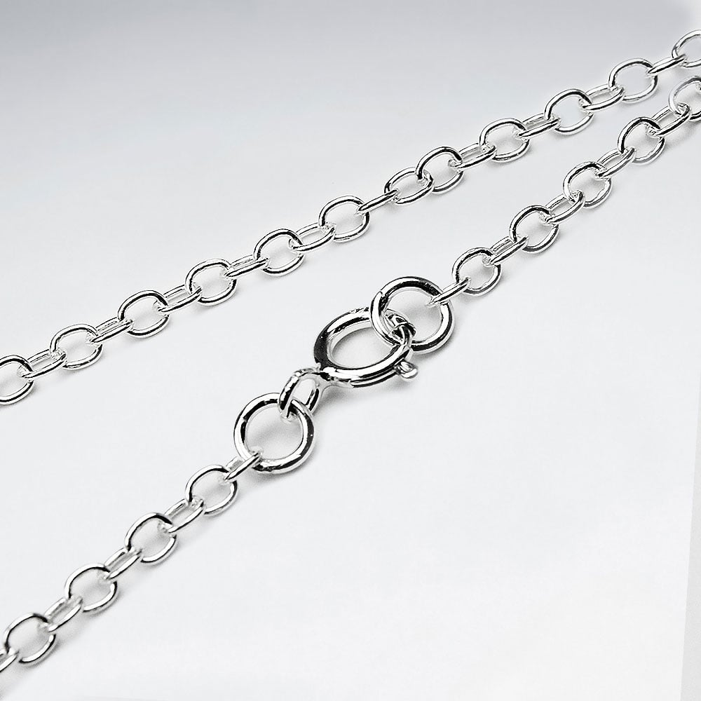 Far Curb 925 Silver Chain