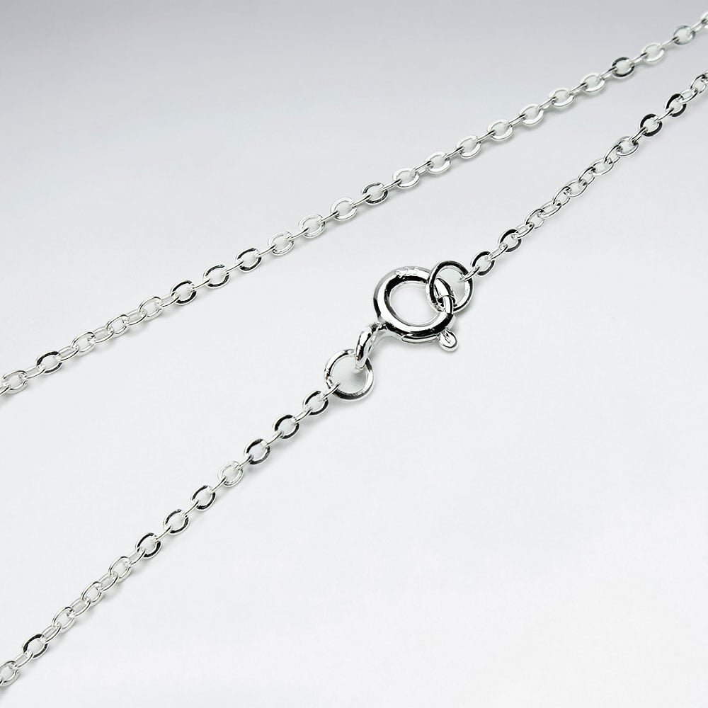 Single Cable 925 Silver Chain
