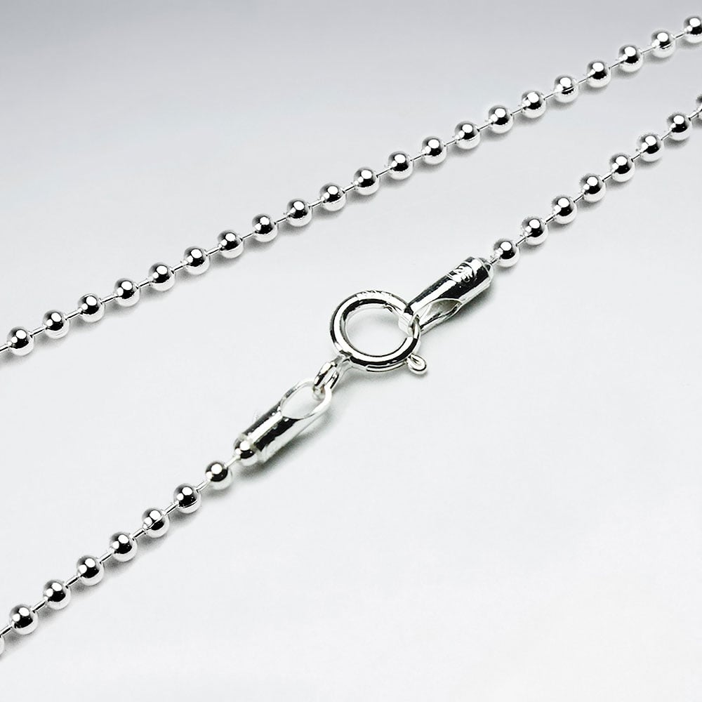 Ball 925 Silver Chain