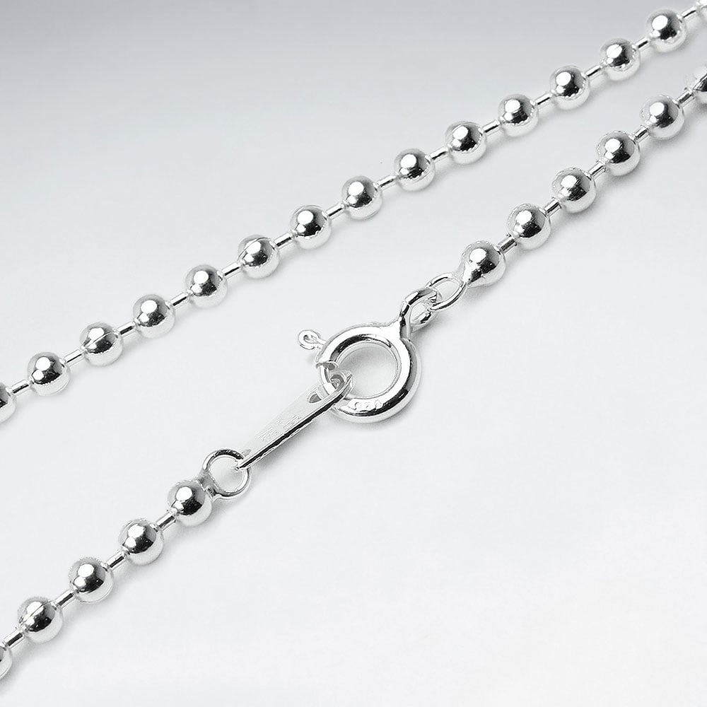 Ball 925 Silver Chain