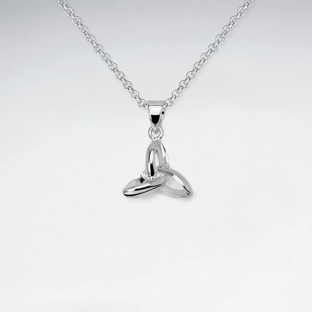 Trinity Knot  Sterling Silver Pendant
