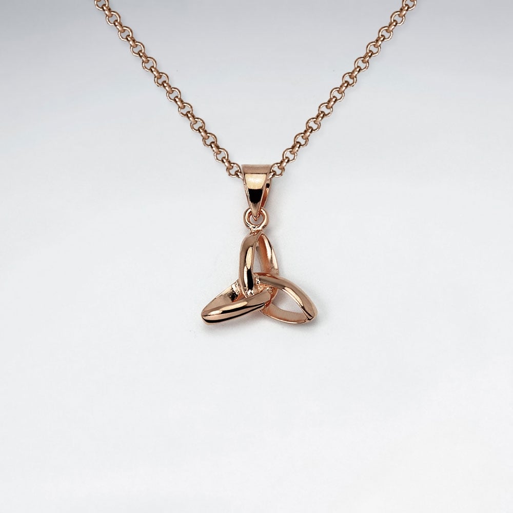 Trinity Knot  Sterling Silver Pendant