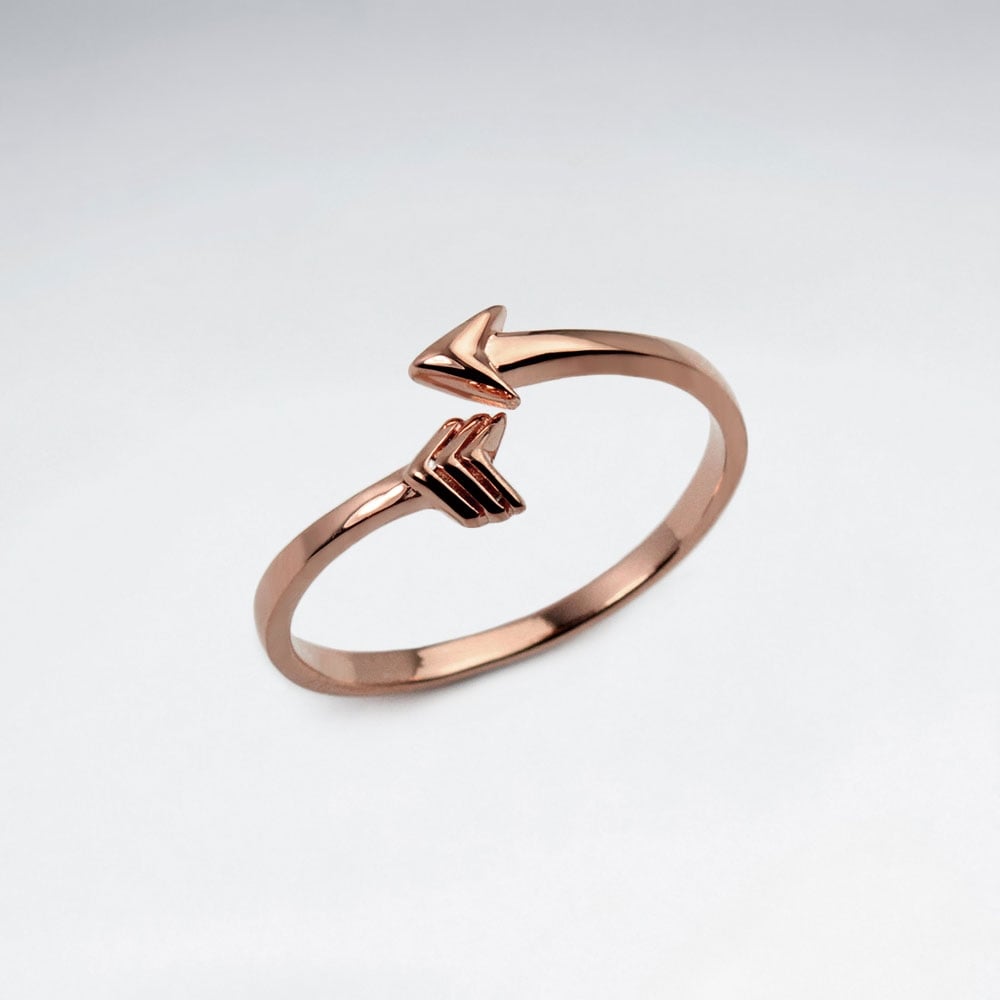 Sterling Silver Open Style Arrow Ring