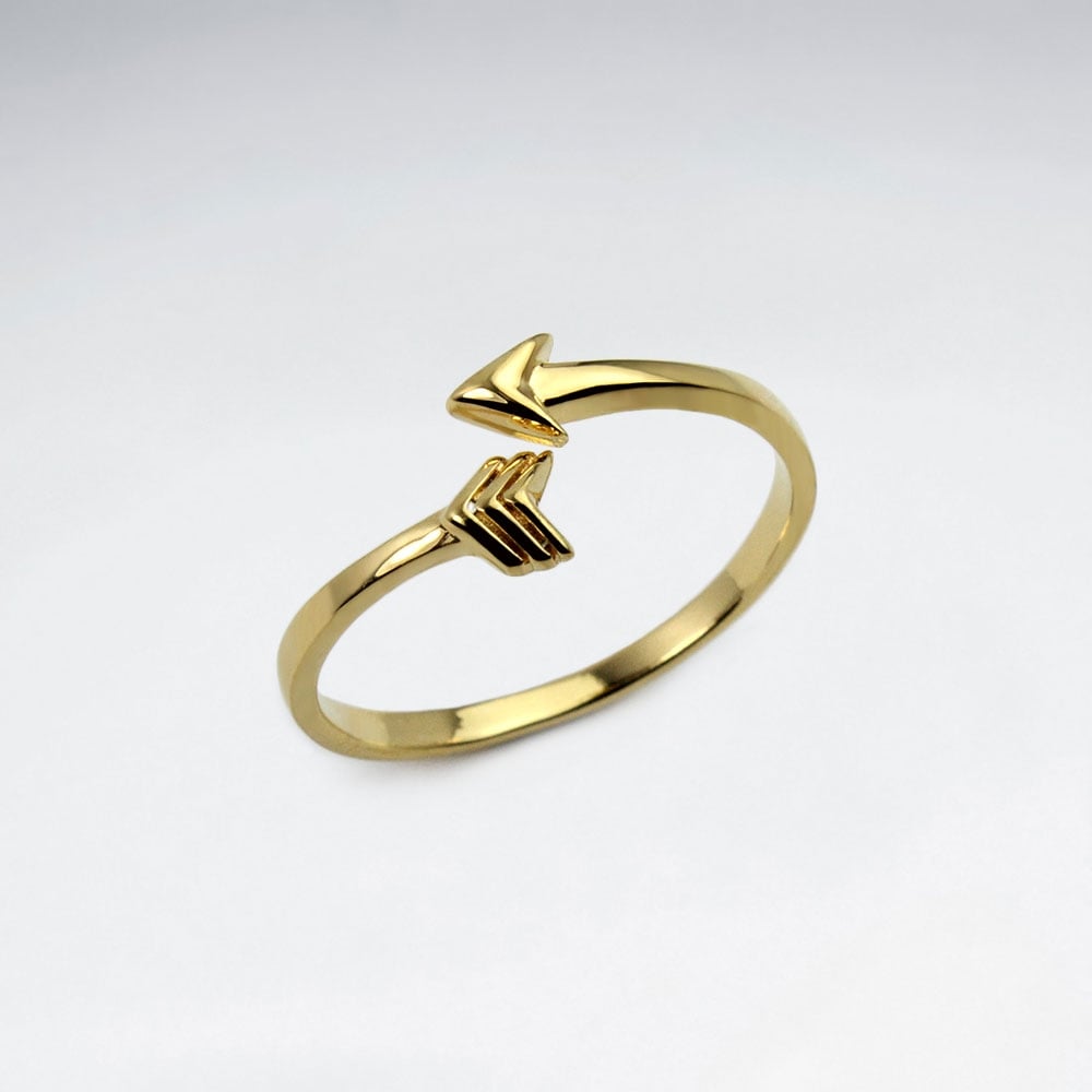 Sterling Silver Open Style Arrow Ring
