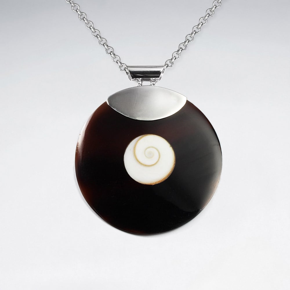 Bettong Shiwa Eye Dramatic Medallion Pendant