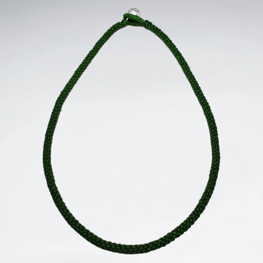 Braided Waxed Cotton Necklace