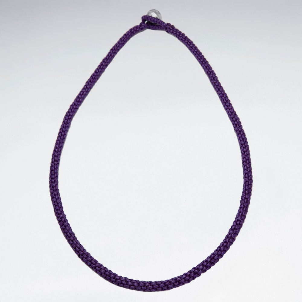Braided Waxed Cotton Necklace