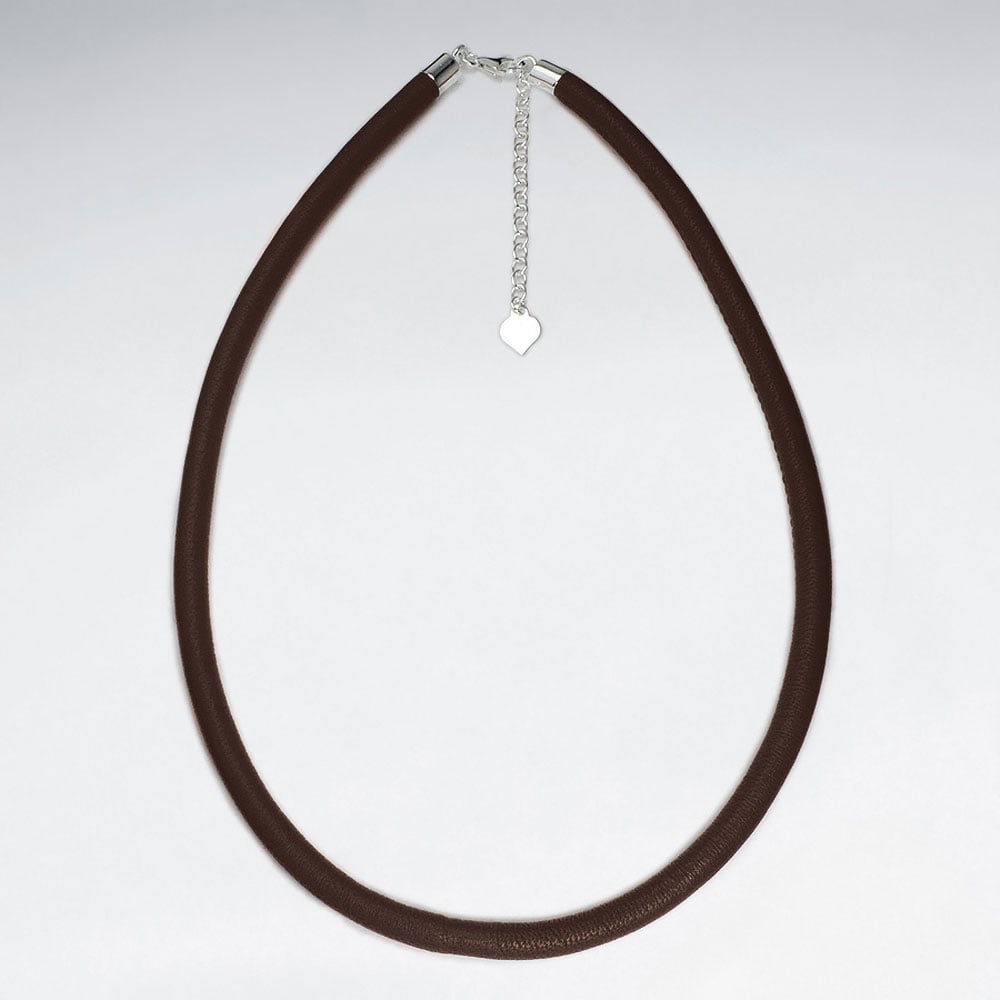 Thick Nappa Leather Necklace