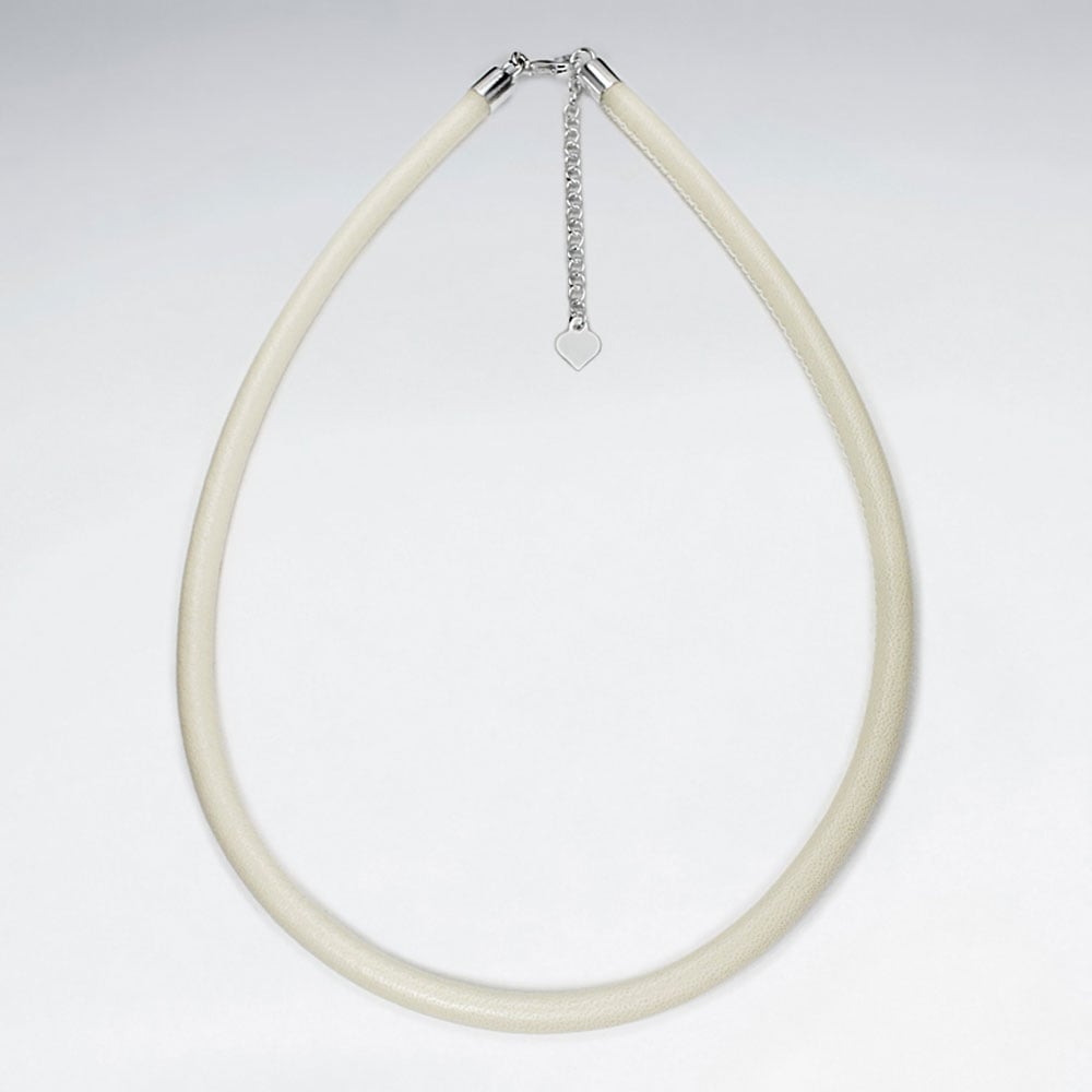 Thick Nappa Leather Necklace