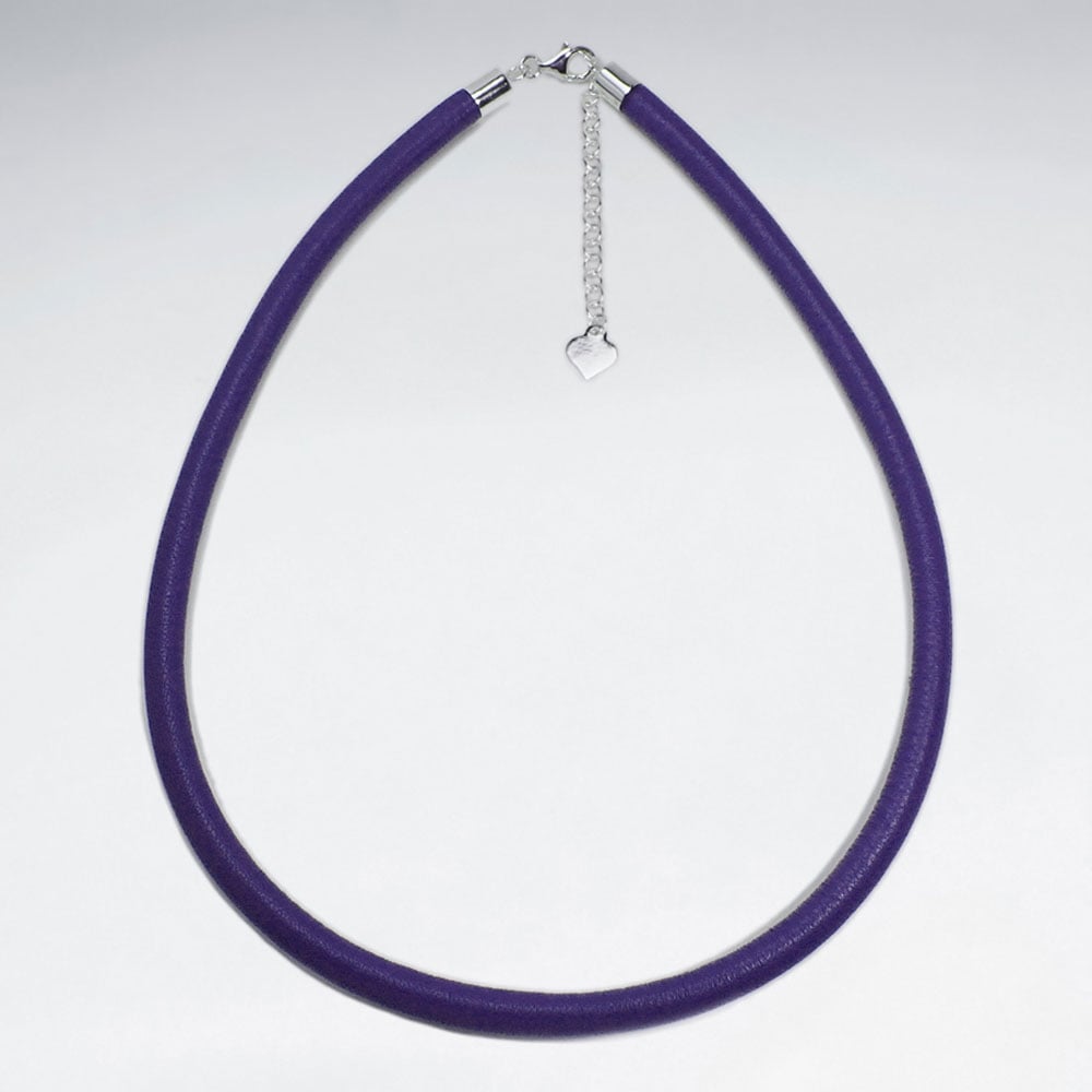 Thick Nappa Leather Necklace