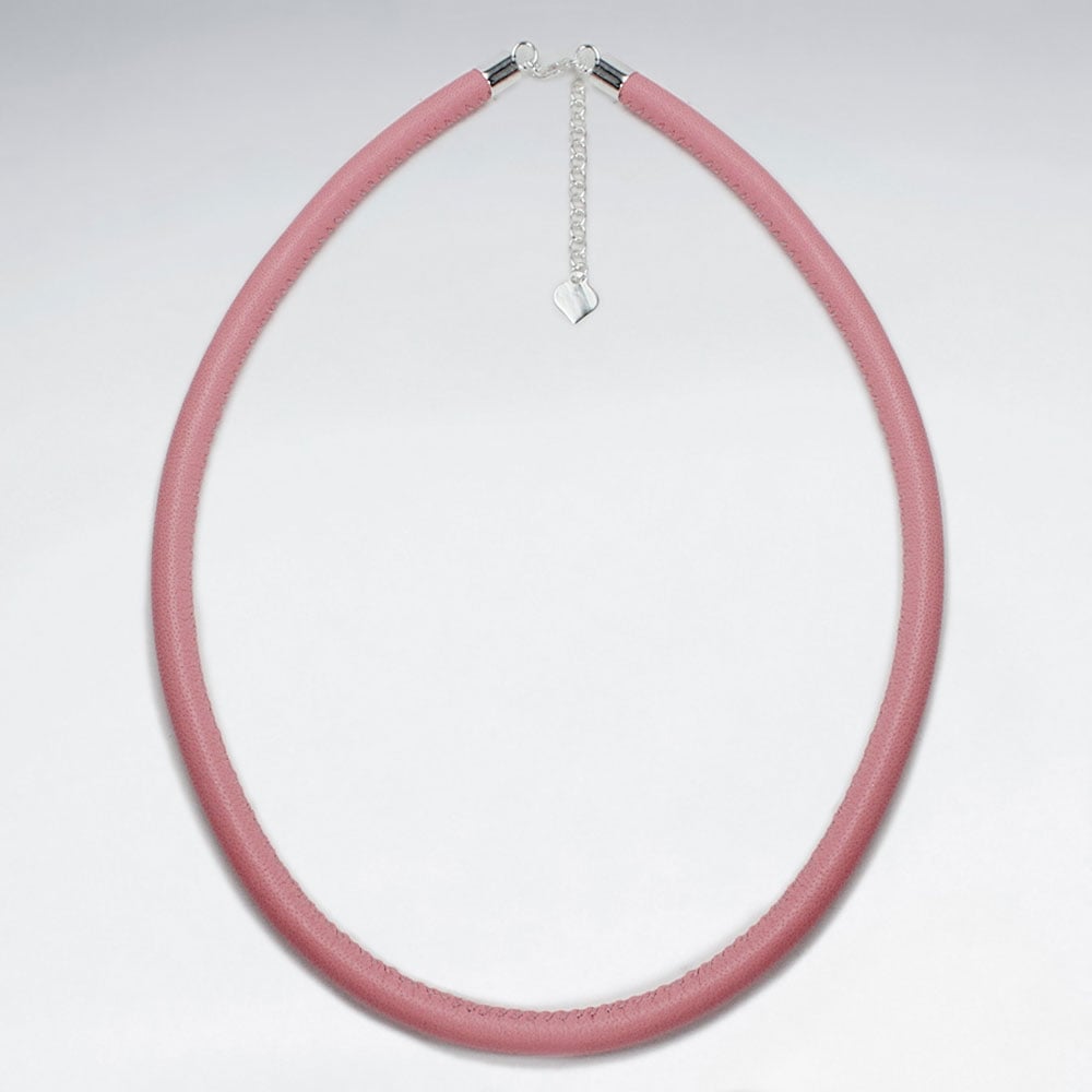 Thick Nappa Leather Necklace