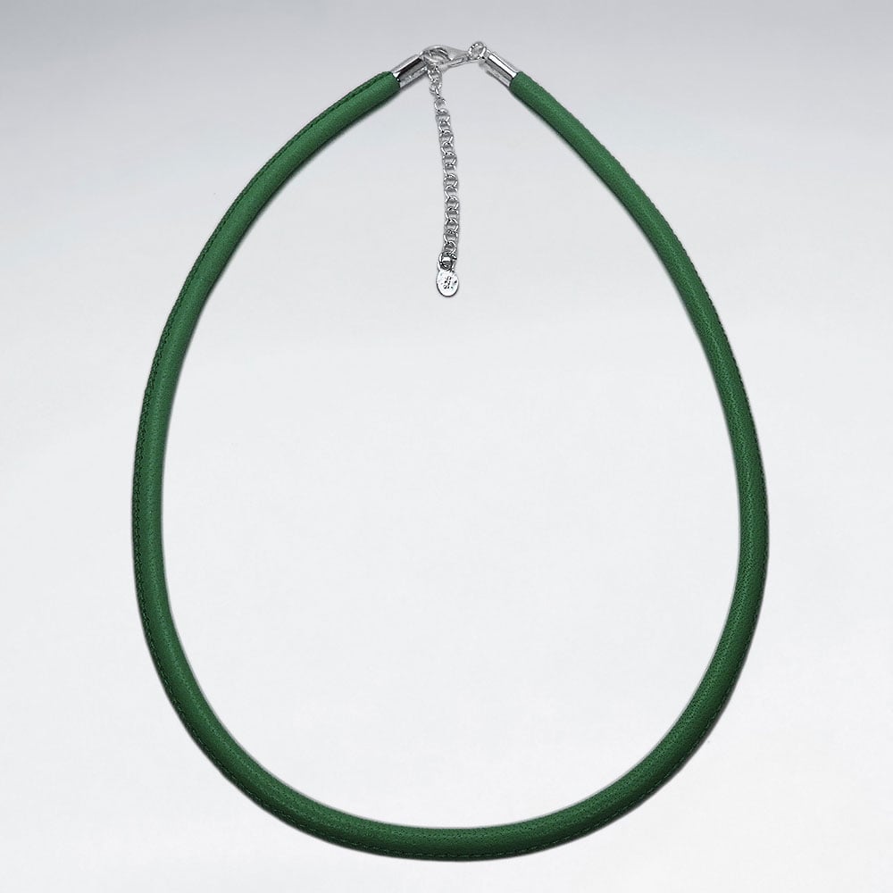 Thick Nappa Leather Necklace