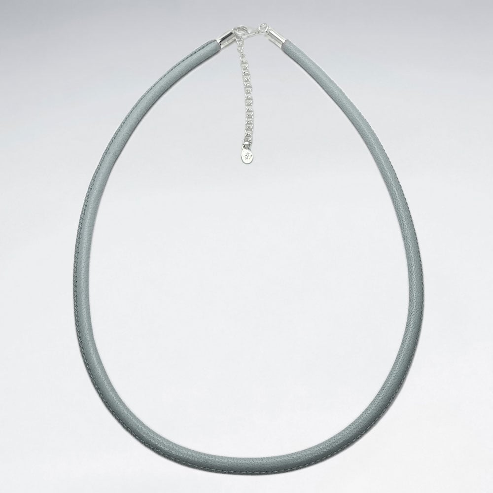 Thick Nappa Leather Necklace