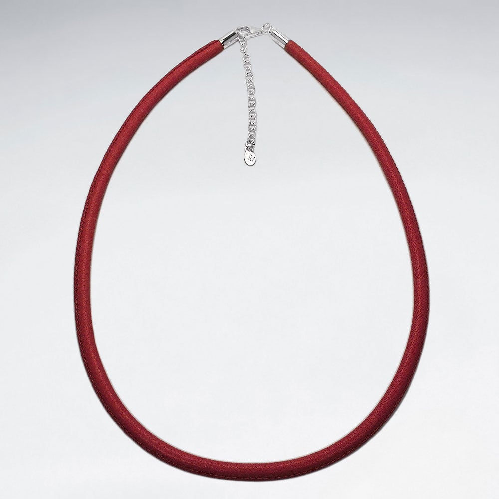 Thick Nappa Leather Necklace