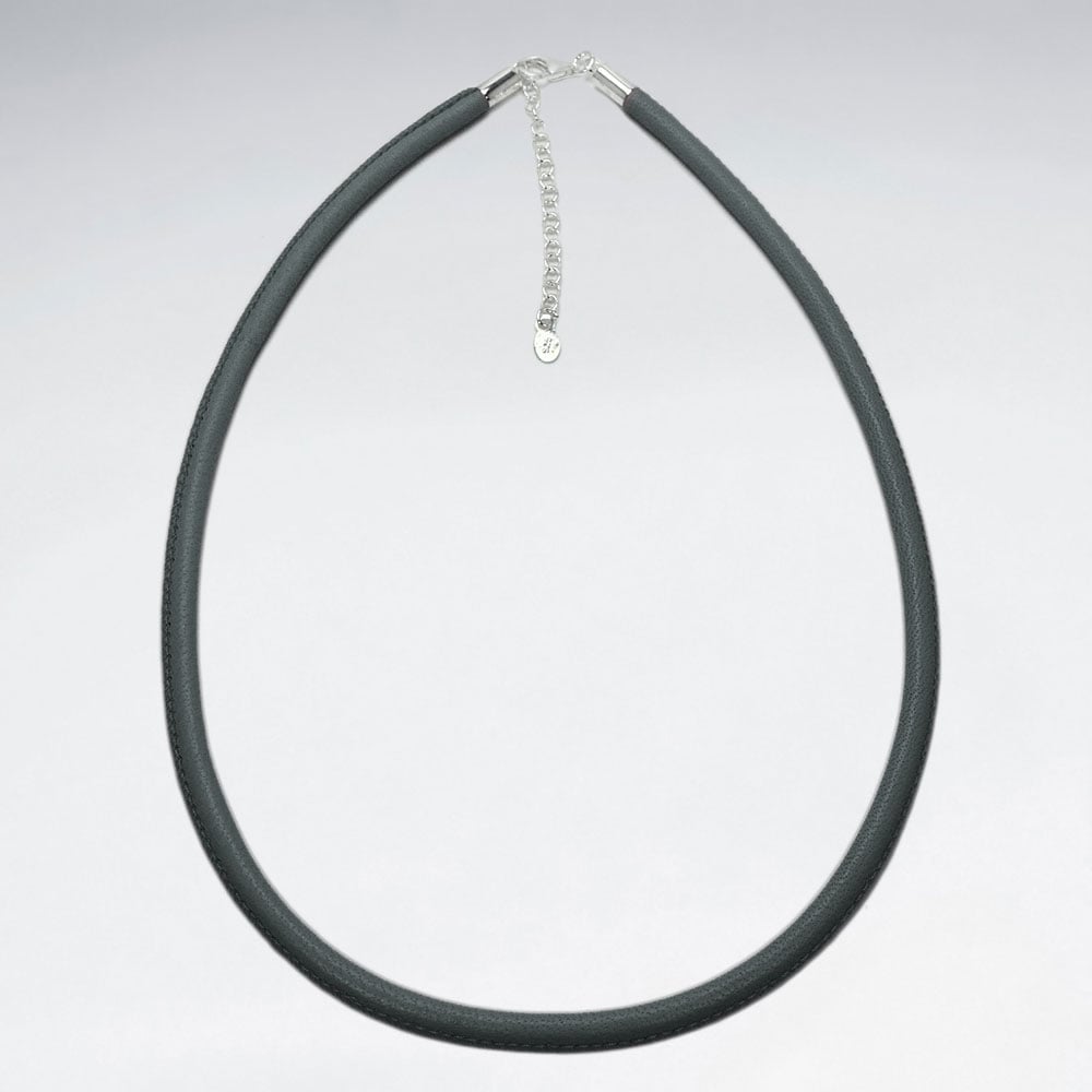 Thick Nappa Leather Necklace
