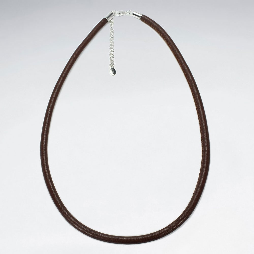 Thick Nappa Leather Necklace