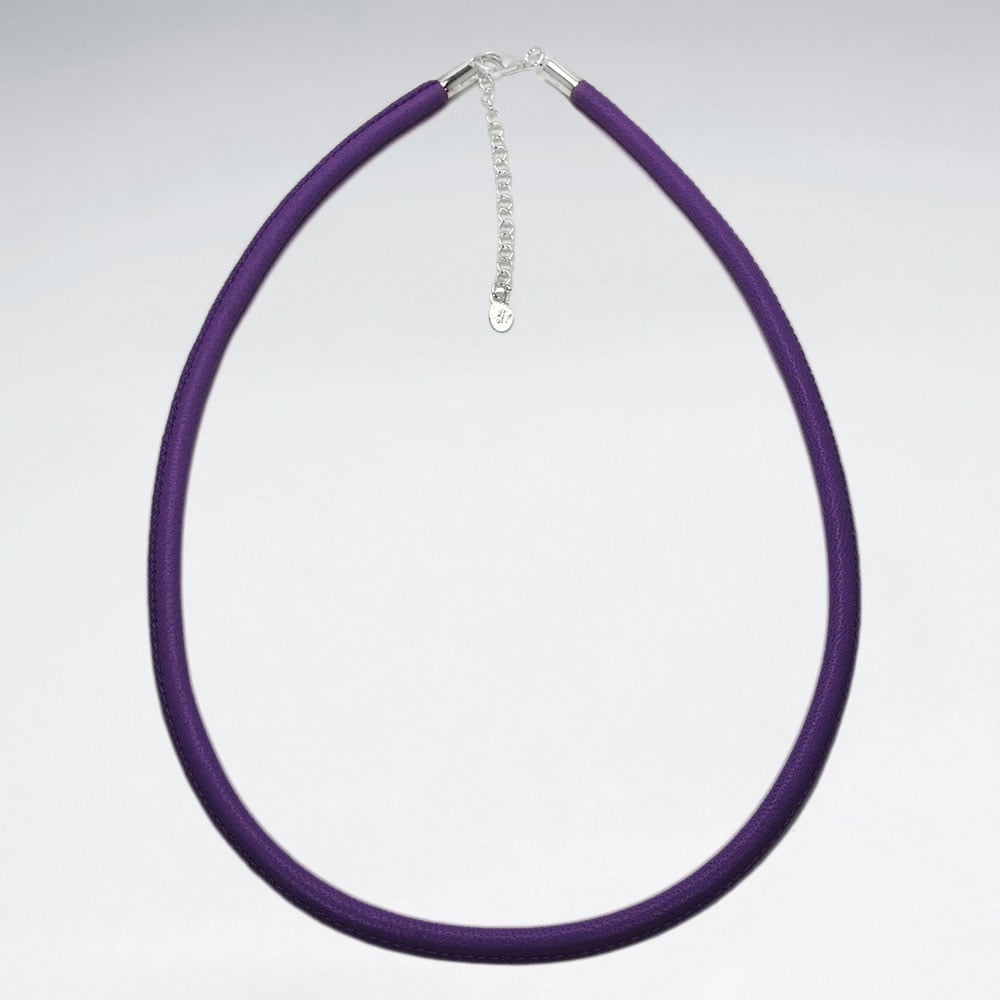 Thick Nappa Leather Necklace