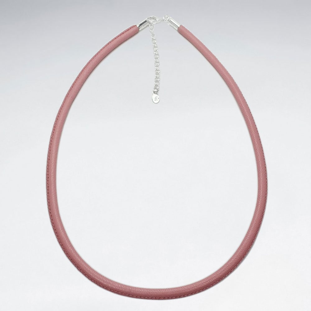 Thick Nappa Leather Necklace