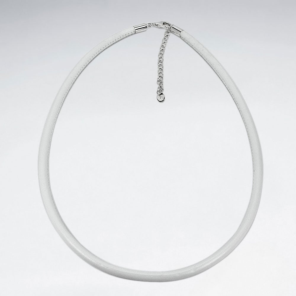 Thick Nappa Leather Necklace